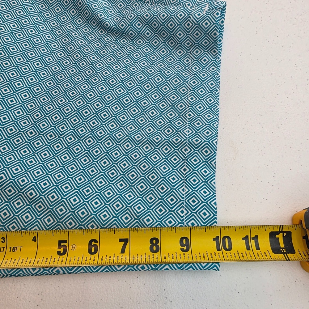 Lady Hagen Womens 10 Golf‎ Shorts Teal Geometric Stretch - Picture 5 of 7